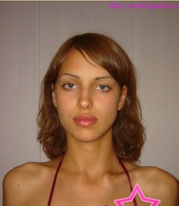 Ирина Шейк без макияжа