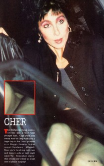Голая Шер (Cher) Фото и Видео